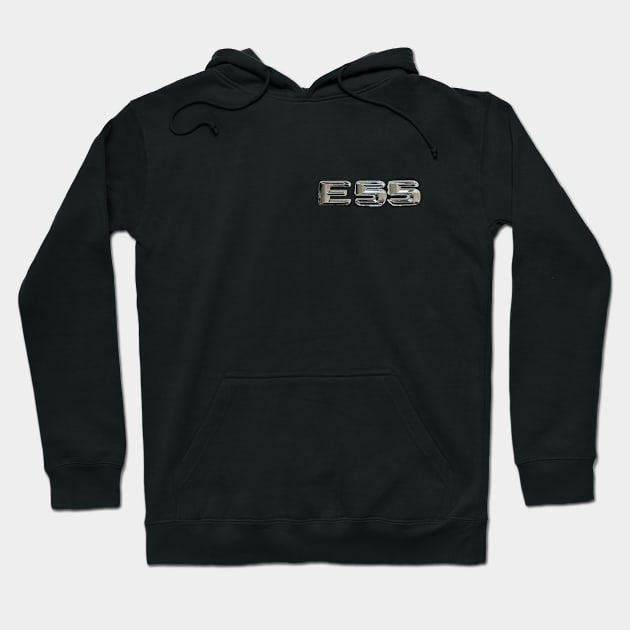 Mercedes-Benz E55 W211 Emblem Hoodie by PauHanaDesign